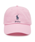 폴로 랄프 로렌(POLO RALPH LAUREN) [New Pink Capsule] 코튼 트윌 치노 볼캡 - 핑크