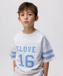 클로브(CLOVE) [24SS clove] Club Rugby T-Shirt_Kids (Light Grey)