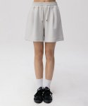 클로브(CLOVE) [24SS clove] Sporty Short Pants_Women (Light Grey)