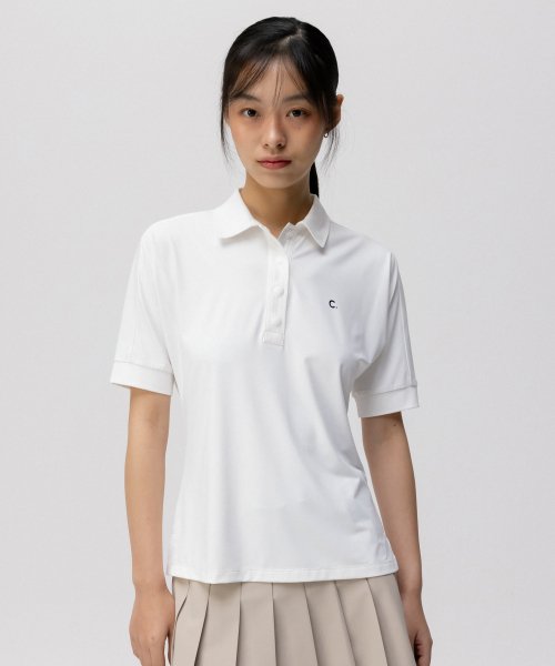 [24SS clove] Slim Polo Shirt (White)