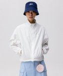 클로브(CLOVE) [24SS clove] Light Short Windbreaker (White)