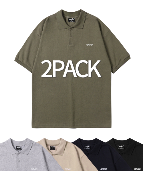 2PACK свободное поло Essential
