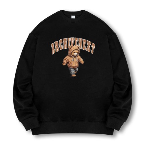 Свитшот Working Bear [black]