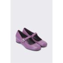 슈콤마보니(SUECOMMA BONNIE) Round toe mary-jane flat(purple)_DG1DS24011PUR