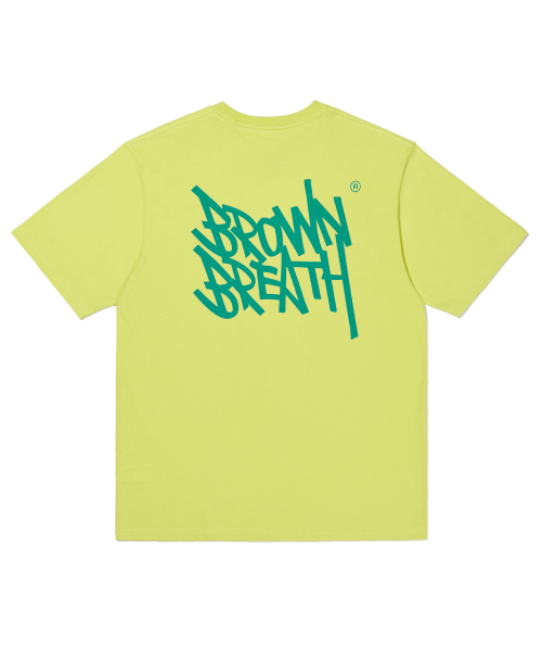 [BROWNBREATH] PART OF TAG TEE★Tシャツ BROWNBREATH] TAG TEE - BLACK
