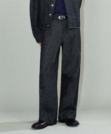 Lux wide 04 - Law black jeans