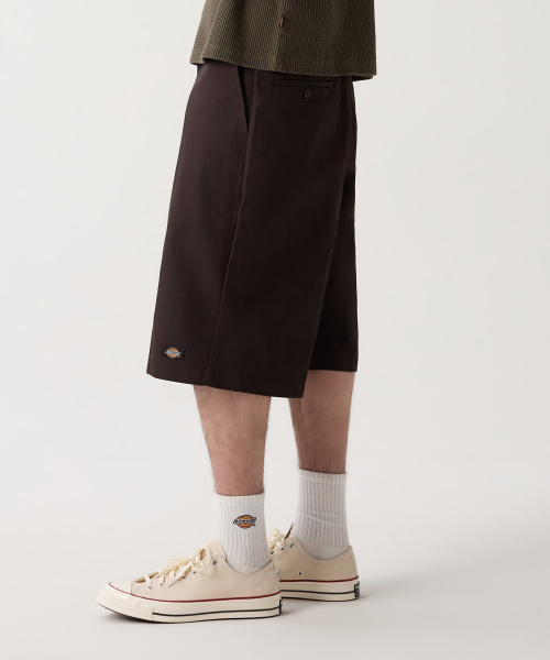 디키즈 42283 루즈핏 워크쇼츠 Dark Brown