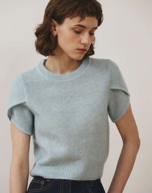TULIP KNIT SKY - Синий