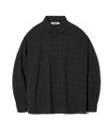 로어즈(LORES) Plaid Pullover Shirt - Black