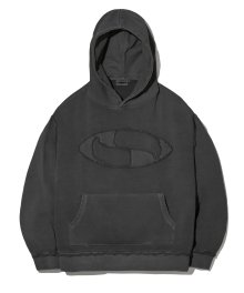 Advanced Pigment Dyed Hoodie - Charcoal