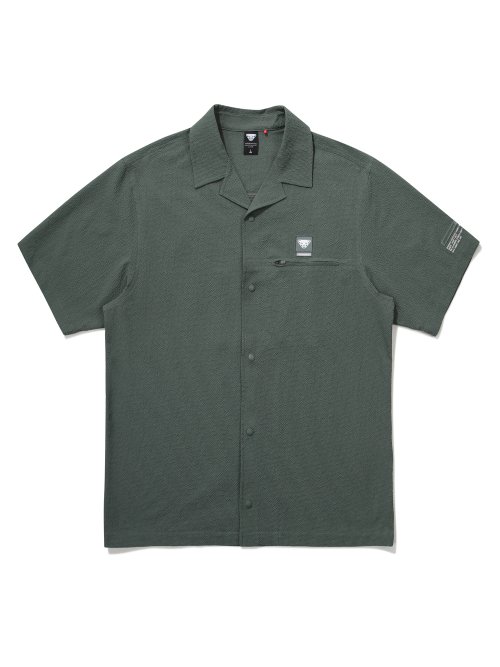 LUCCA рубашка с коротким рукавом_Khaki