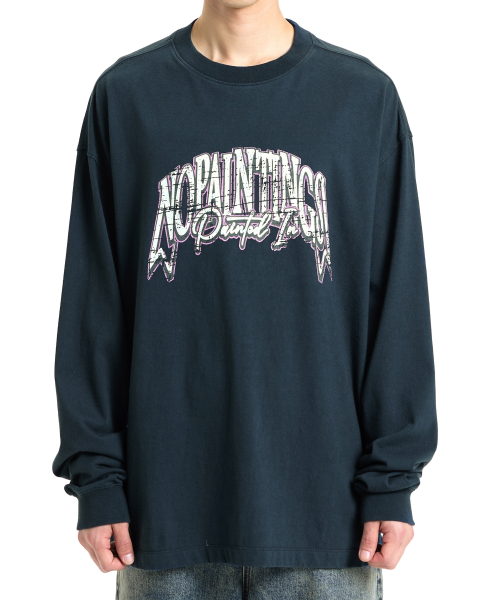 Vintage Graphic LS (Navy)