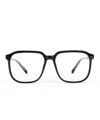 한글안경(HANGLE EYEWEAR) 긱시크 오버사이즈 안경 블랙