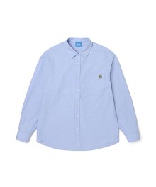 남여공용 옥스포드 원 포켓 긴팔 셔츠[BLUE](UA2LS80_43)