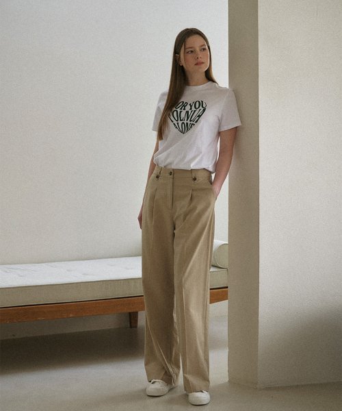 COTTON CHINO Брюки [BEIGE]