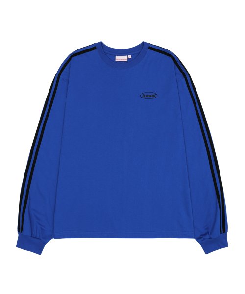 SLEEVE LINE LS TEE BLUE (AM2ESUT552A)
