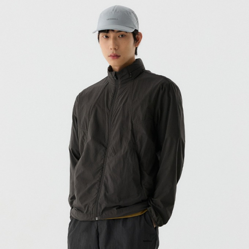 [MEN] Hike перфорированный лёгкий жакет CHARCOAL