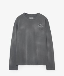 BLEACH L/S T-SHIRT (CHARCOAL)