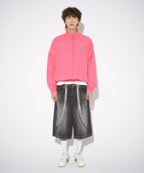 METAL логотип LINE RAGLAN ветровка (розовое)