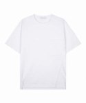 리버클래시(LIBERCLASSY) [24SS] LKS41388화이트 세미오버핏 반팔 티셔츠