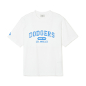 엠엘비(MLB) 바시티 오버핏 반팔 티셔츠 LA (White)