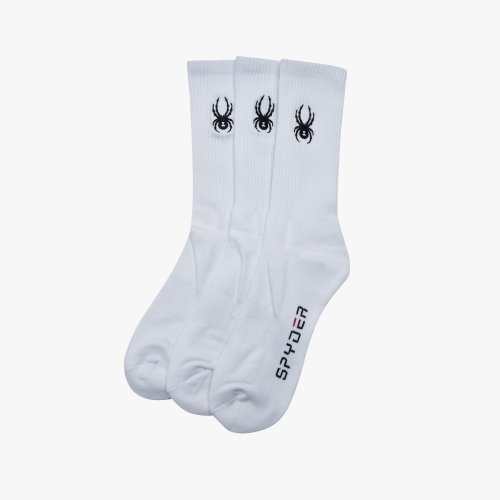 [스파이더] 남성 베이직 중목 양말 3PACK SPJPANSC304MWHT