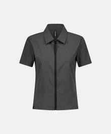 W Toray® Aero Zip Shirt Charcoal