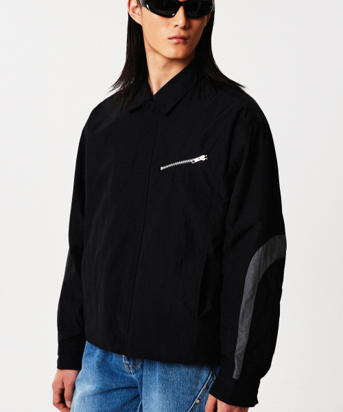 Vision Nylon Jacket (чёрное)