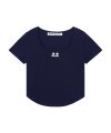 RR SQUARE NECK TOP_NAVY