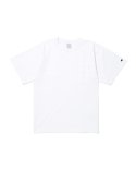 챔피온(CHAMPION) [ASIA] Reverse Weave® 094 Jersey 포켓 반팔티셔츠 (WHITE) CKTS4E033WT