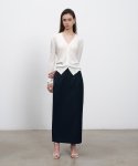 르네제이(RENEJ) Wool Blended H-line Skirt