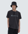 에코 퀵드라이 로고 반팔 티셔츠 Dark Charcoal (S24MUTTS10)
