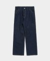 Carpenter Loosed Denim Pants(Denim Blue)