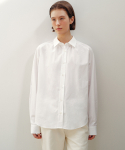 앤니즈(ANDNEEDS) Fleta shirring blouse (white)