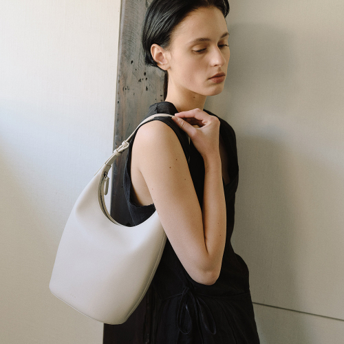 로서울(ROH SEOUL) Medium Around hobo bag Ivory - 사이즈 & 후기