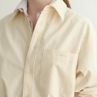 로서울(ROH SEOUL) Classic tomboy shirt Creamy corn 상품 이미지