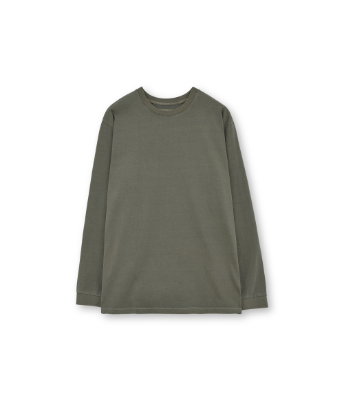 Лонгслив с эффектом стирки, Washed Brown
