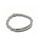 스칼렛또블랙(SCALETTOBLACK) BEY303 Divas Metal Ball Bracelet