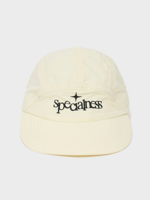 【saladbowls】 SPECIALNESS CAMP CAP /追跡付 샐러드볼즈(SALAD BOWLS) SPECIALNESS CAMP CAP [IVORY