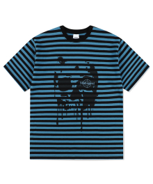 DEAD POINT STRIPED TEE BLUE(MG2EMMT524A)