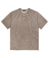 CURVED SEAM PIGMENT TEE BEIGE(MG2EMMT507A)