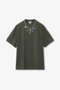Necklace T-shirt_Khaki