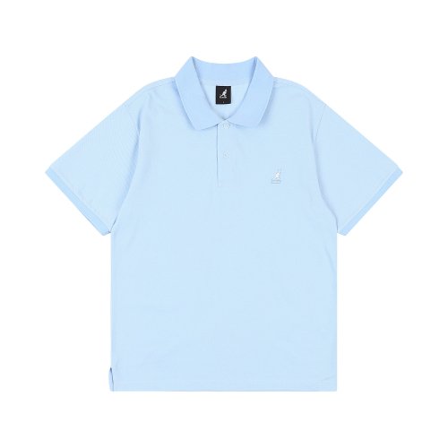 Базовое поло 1722 Light Blue