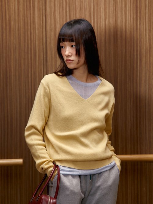 시엔느() Evelyn Wool Knit (Yellow) 상품 이미지