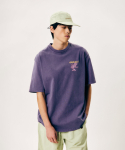 그라미치(GRAMICCI) STICK FROG 반팔 티셔츠 Purple Pigment
