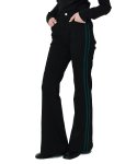 더 아이덴티티 프로젝트(THE IDENTITY PROJECT) Women stripe bootcut pants [black]
