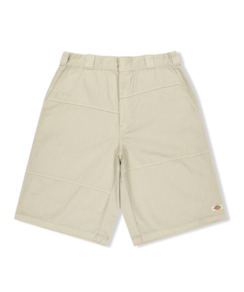 YESEYESEE x Dickies Loose Fit Flat Front Work Shorts 13 Greige