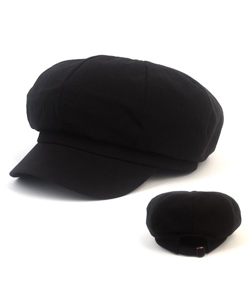 Bio Washing Black Belted Newsboycap 뉴스보이캡