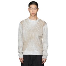 DYED KNIT PULLOVER_FKWAS24212GYL