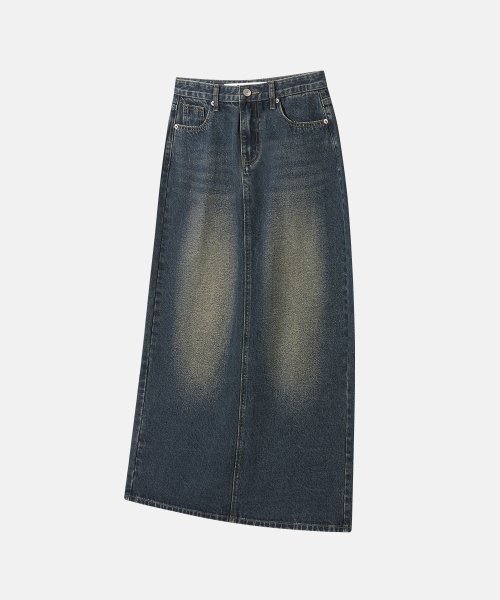 Harper Tassel Pocket Denim Long Skirt BROWN' 최저가 검색